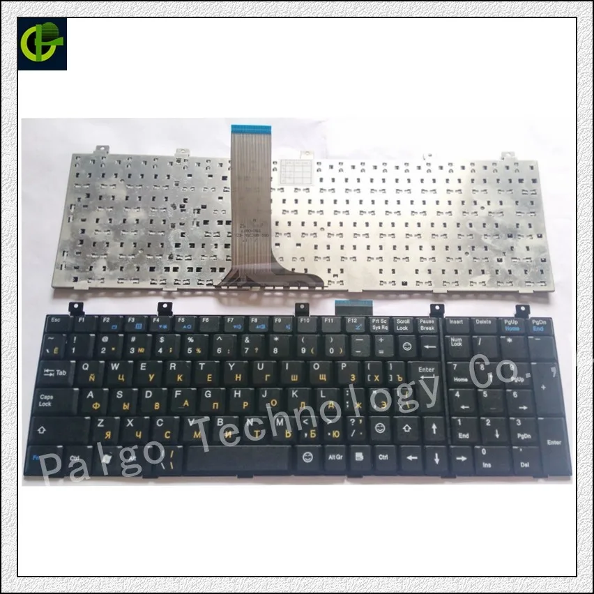  Russian Keyboard for MSI MS-16362 MS-1652 MS-1651 CX600 CX500 EX620 EX630 EX625 Lg E500 LGE50 RU Bl