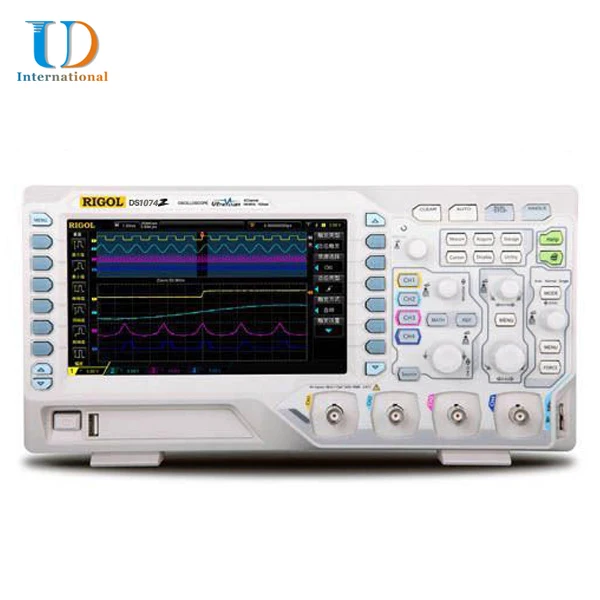 Осциллограф RIGOL DS1074Z-S 7 &quotTFTLCD Настольные Цифровые Осциллографы 4 Канал 70 МГЦ + 25