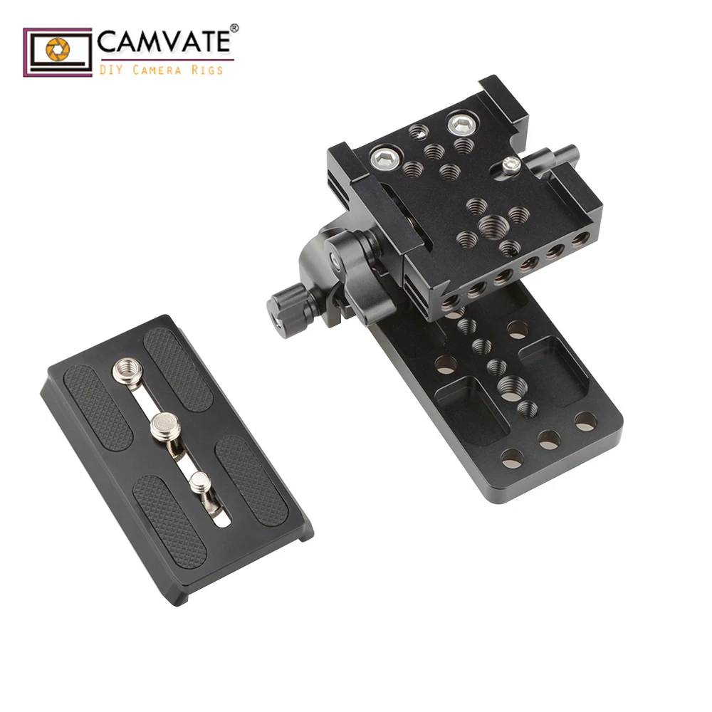  CAMVATE Quick Release Mount Base QR Plate for Manfrotto Standard Accessory C1437 camera photography