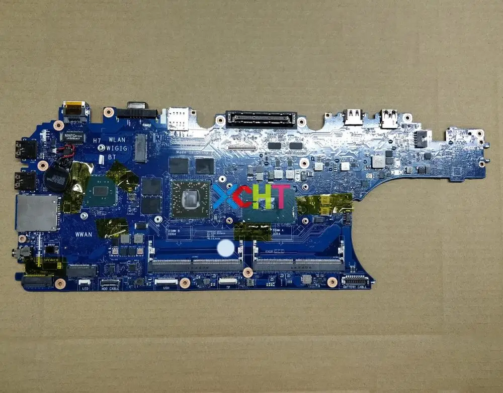 Для Dell Precision 3510 GPDT3 0GPDT3 CN-0GPDT3 ADP80 LA-C841P i5-6300HQ 216-0866020 материнская плата тестирование |