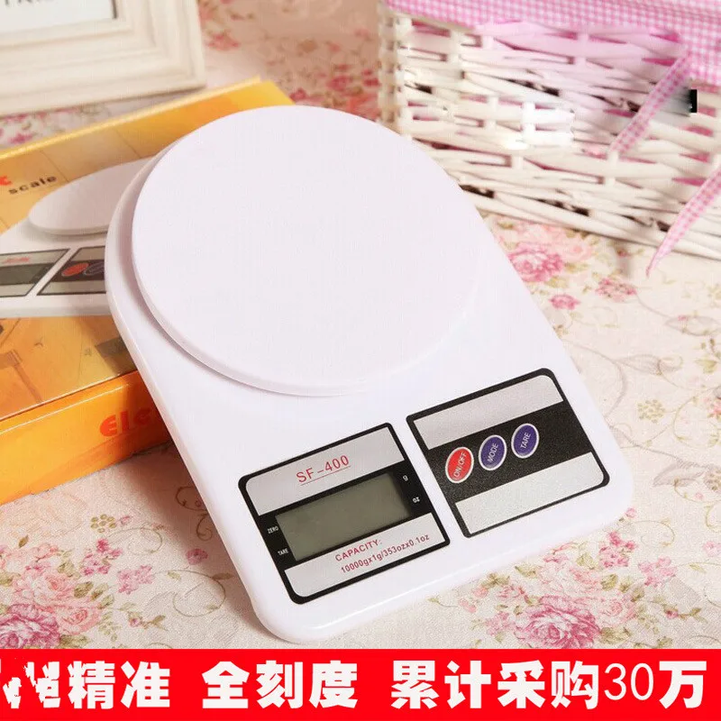 10Kg x 1g Digital Kitchen Scales Food Scale Libra Balance Weight
