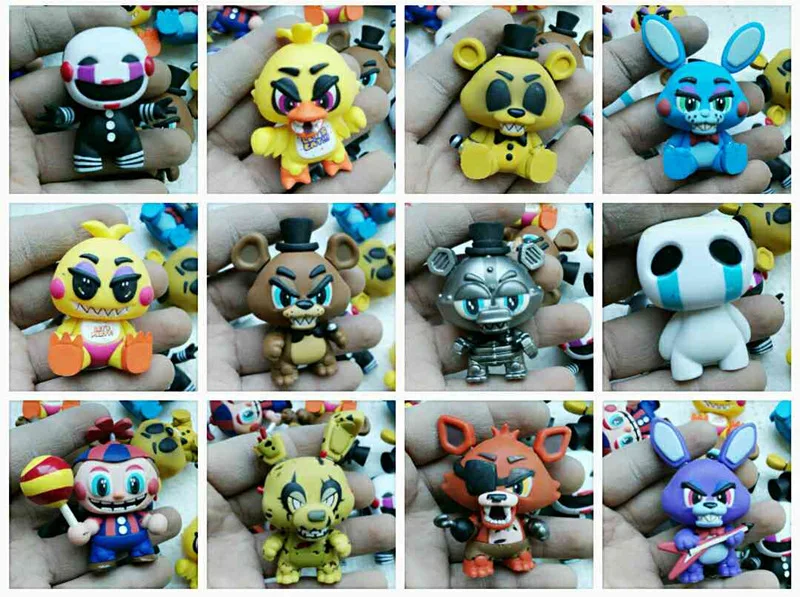 Оригинальный идеальный Funko Mystery Minis: Midnight Five Nights at медведь Фредди Виниловая