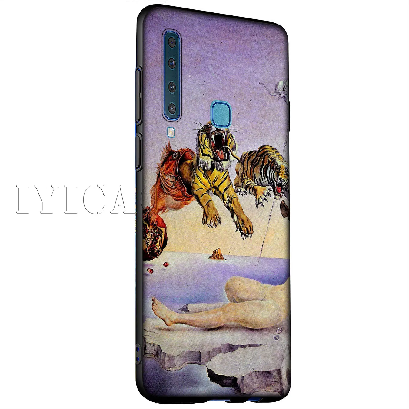 IYICAO Salvador Dali художественный красивый мягкий чехол для Samsung Galaxy A6 Plus A9 A8 A7 2018 A3 A5 2016