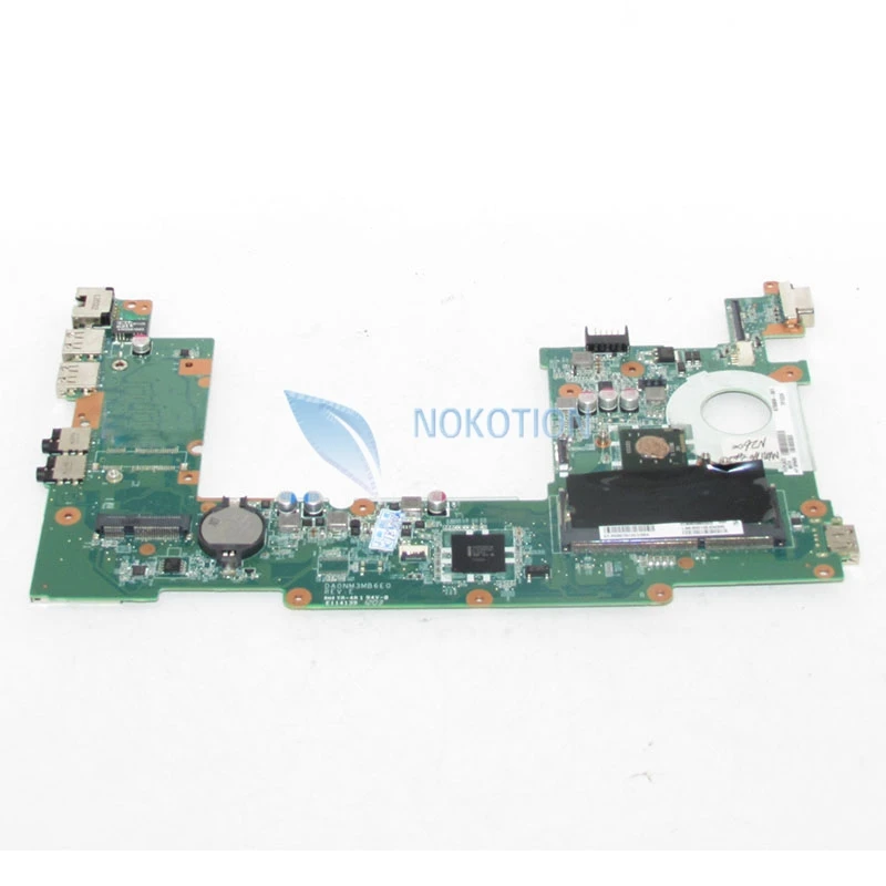 Материнская плата NOKOTION для ноутбука HP Mini 200 676909 001 DA0NM3MB6E1 DDR3 материнская Полная