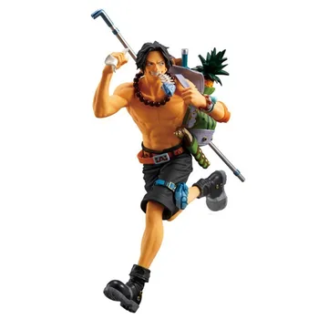 

2019 13cm Original Anime one piece PVC Portgas·D· Ace Toy Dolls Gifts