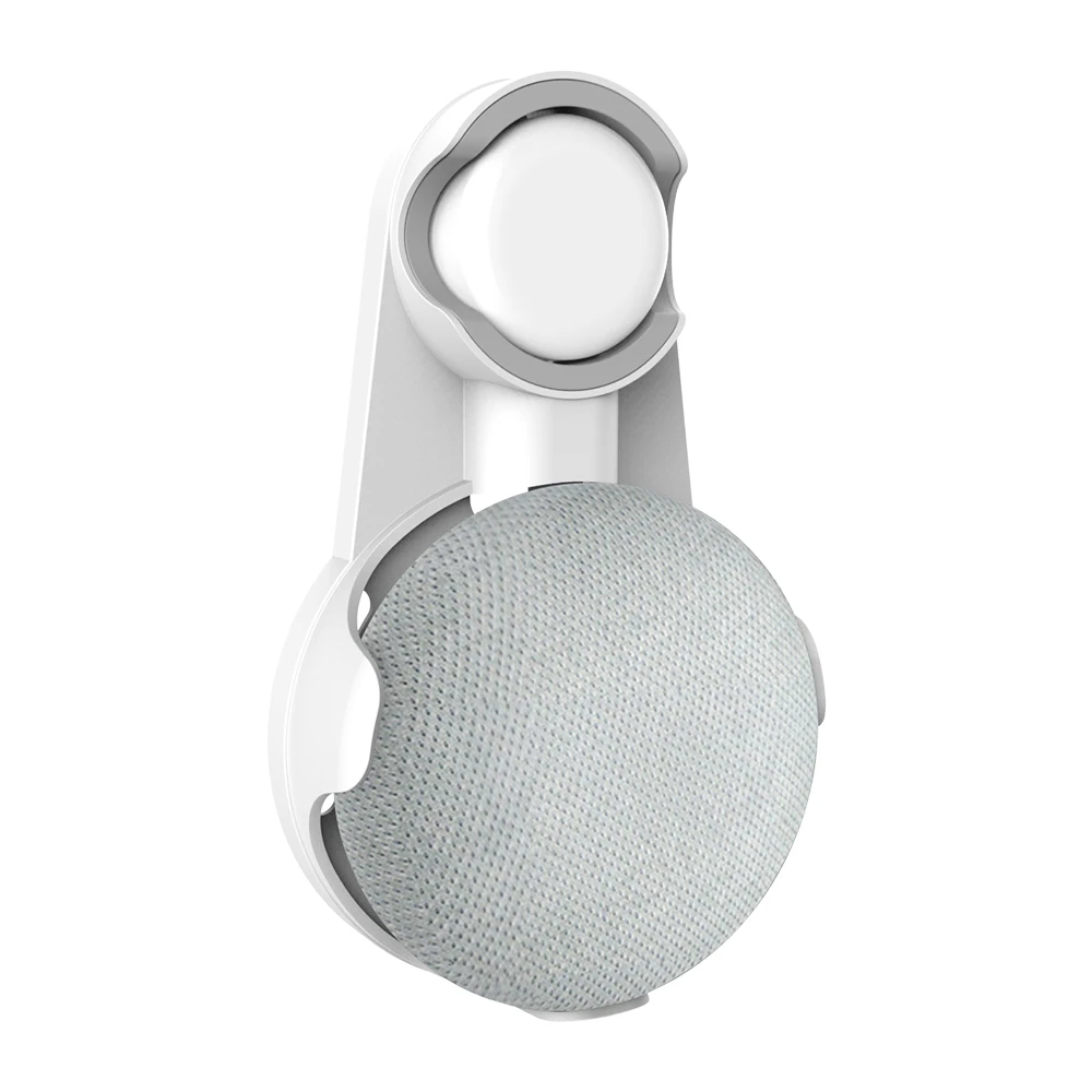 Розетка настенный держатель шнур кронштейн для Google Home Мини голосовой помощник штекер в кухне спальня портативный аудио стенд