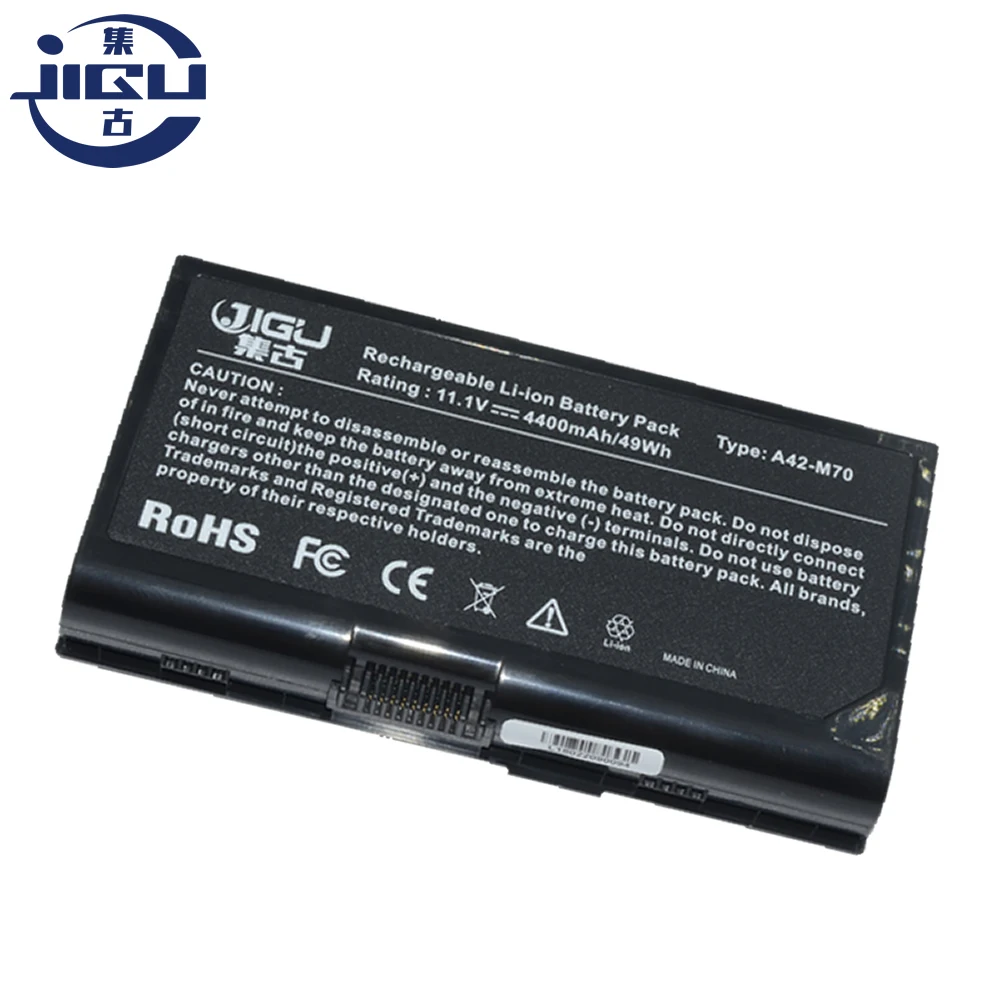 Батарея для ноутбука JIGU A32-F70 A32-M70 A41-M70 L0690LC L082036 90R-NTC2B1000Y 70-NU51B2100Z Asus N90 Series X71 X72 G71 |