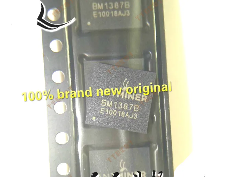 

10PCS BM1387 BM1387B Bitcoin Miner S9 T9 T9+ Chip