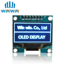 D14 1 шт. 1," O светодиодный модуль синий цвет SPI 128X64 1,3 дюймов O светодиодный ЖК-дисплей светодиодный Дисплей модуль 1,3" SPI общаться