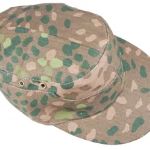 WW2 немецкая Элитная DOT44 камуфляжная полевая кепка, шапка, размер L-3333