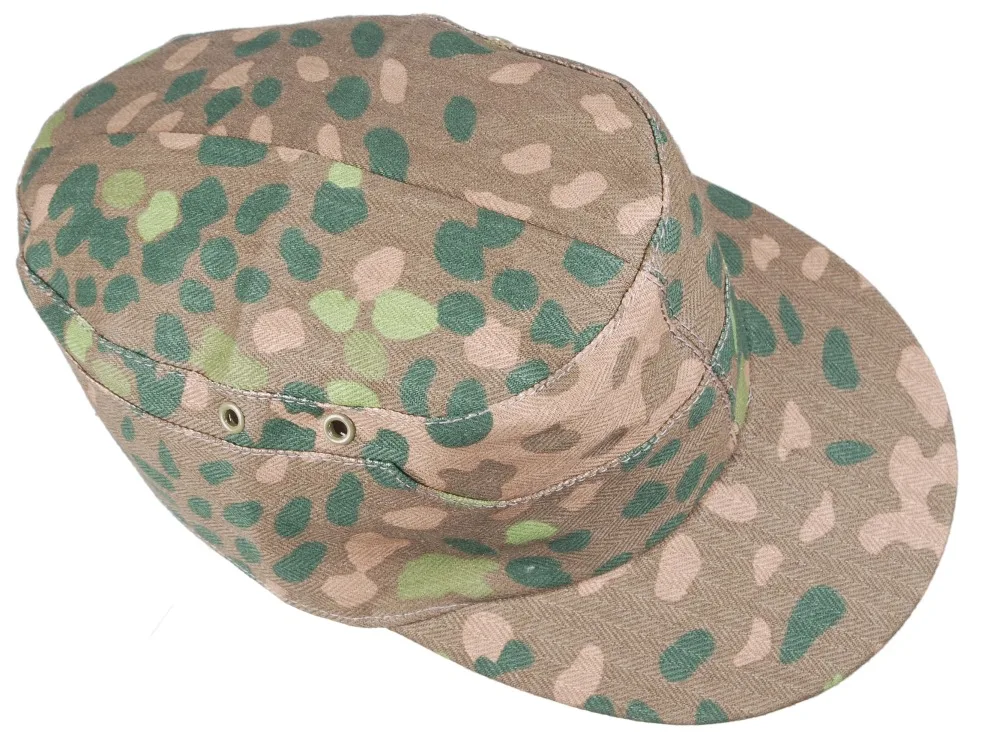 

WW2 GERMAN ELITE DOT44 CAMO FIELD CAP HAT SIZE L-3333