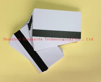 

500PCS/Lot PVC Magnetic Stripe Blank Card for VIP and membership PVC blank card