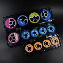 Премиум Круглый Силиконовый основной поводок для хранения снастей коробка S L лески держатели рыболовные снасти