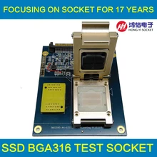 BGA316 TSOP48 к DIP48 тестовое решение SM2256K главный контроллер для тестирования SSD чипов и открытой карты