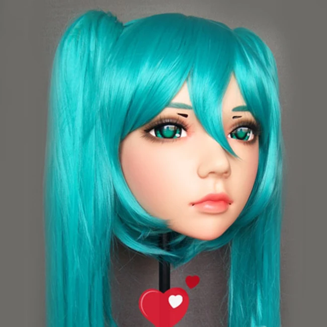 Ling-4) Женская милая девушка Смола половина головы кигуруми BJD глаза ...