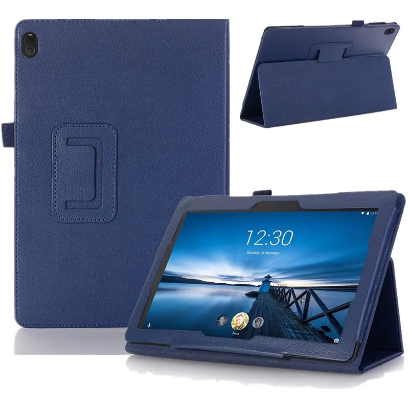 Умный чехол для Lenovo Tab E10 TB-X104F 10 1 планшета откидная подставка искусственная кожа