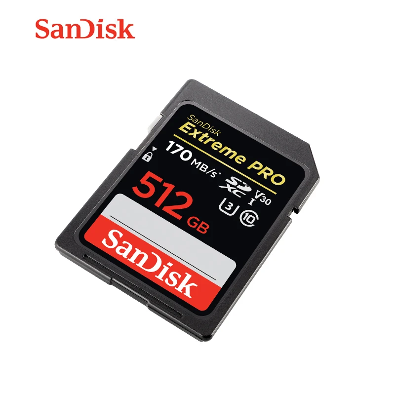 Sandisk Экстремальный Pro Sdhc Sdxc Uhs-i карта 512 ГБ 256 ГБ 128 Гб 64 Гб SD флэш-карта памяти карты для камеры бизнес высокоскоростная карта