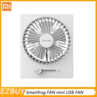 

xiaomi youpin smartfrog FAN mini USB FAN 4 INCH LOW NOISE WIND ADJUSTABLE HANDHELD STRONG POWER FOLDABLE wide angle