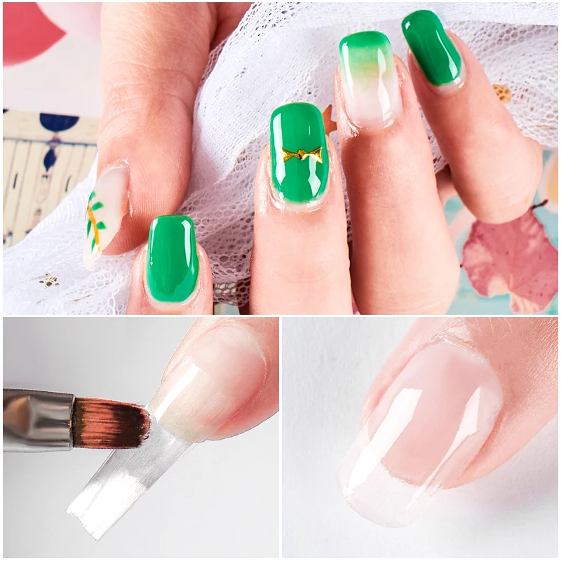 Fibernails стекловолокно для наращивания ногтей, гель для наращивания, акриловые наконечники, зажимы для формы ногтей, обертывания, полиуф-гель для маникюра, маникюрный салонный инструмент