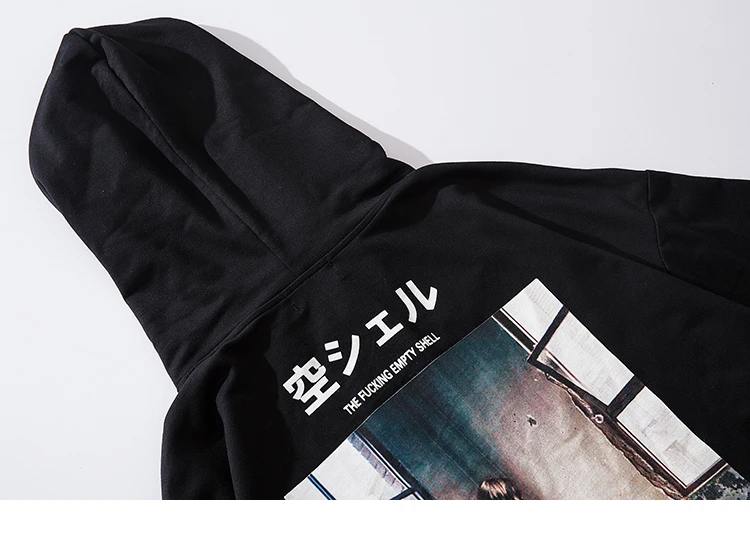 Мужская футболка с капюшоном в стиле хип-хоп, японский стиль, летняя футболка, уличная одежда Harajuku, футболка с капюшоном, короткий рукав, топы, футболки из хлопка