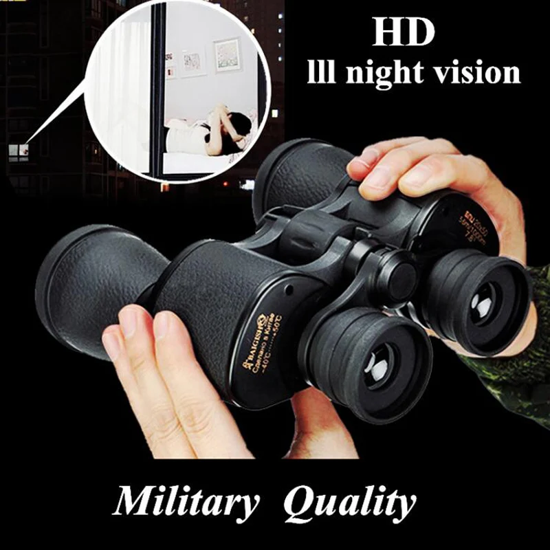 Skup Baigish 20x50 lornetka Hd potężna turystyka Spyglass wysokie czasy wyraźnie wizja teleskop ll noktowizor na polowanie Camping