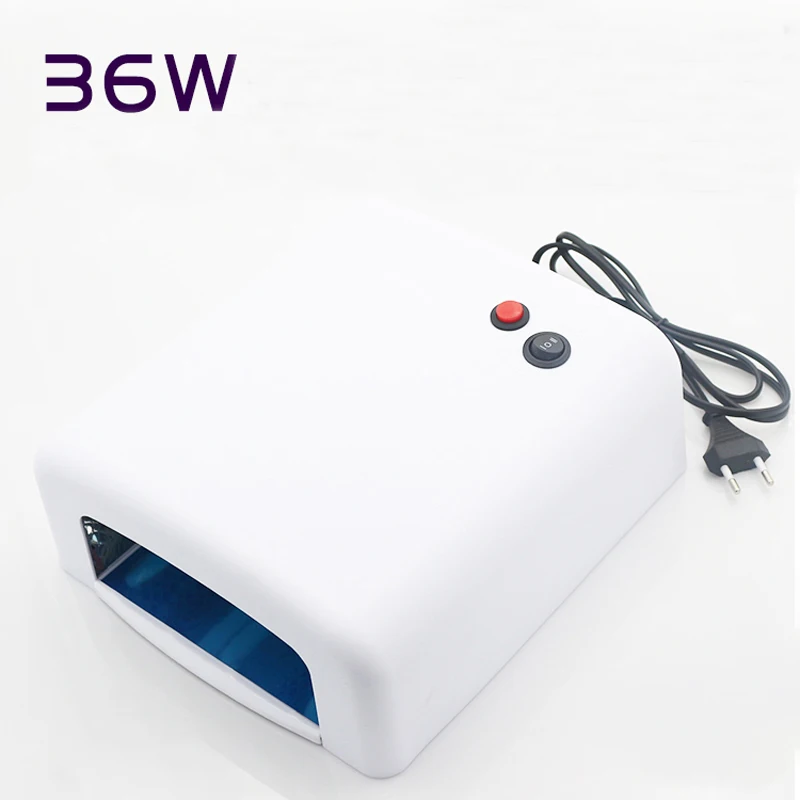 

36W UV light Ultraviolet UV glue GEL curing lamp Nail polish lighting 220V