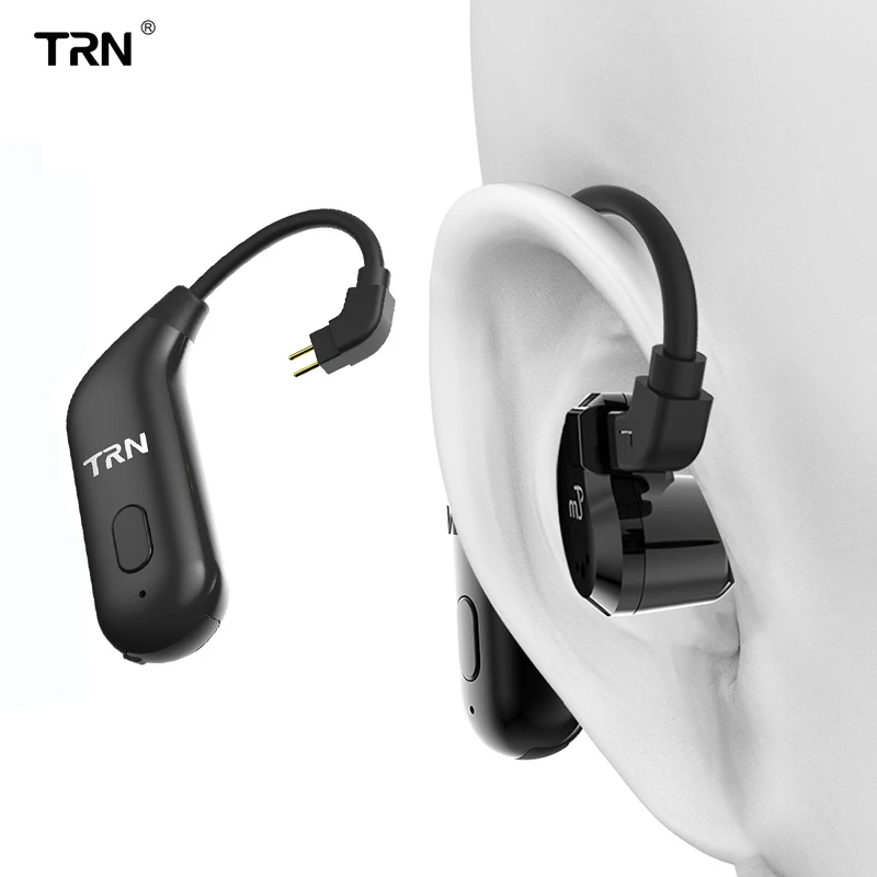 

Wireless Bluetooth 5.0 Earphones Headphones Ear Hook With microphone Headset TWS MMCX 0.75mm 0.78 TRN
