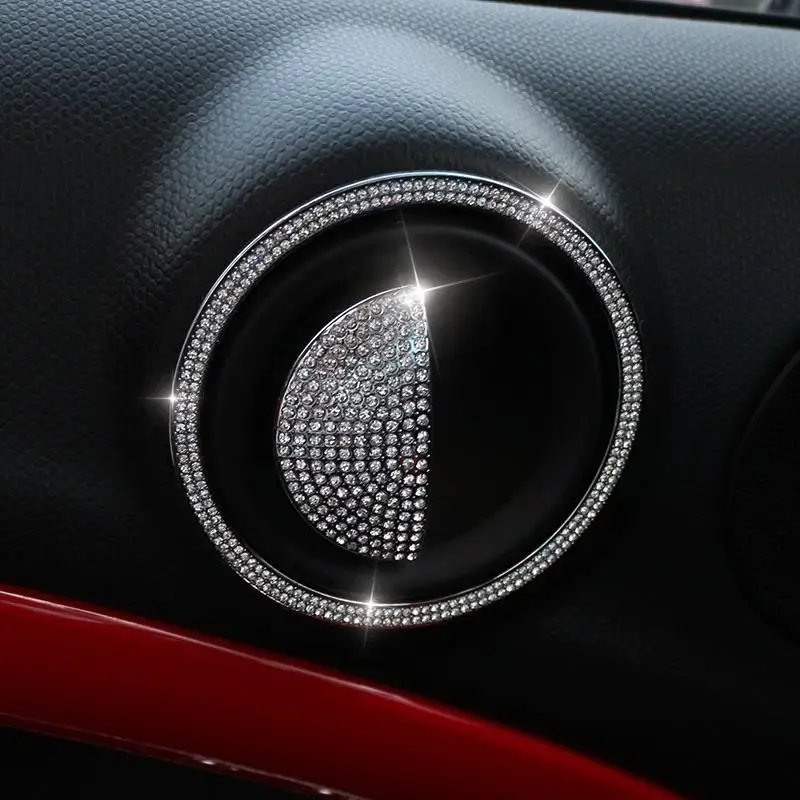 

Interior Promote Automovil Automobile Modified Chromium Auto Parts Car Styling Bright Sequins Covers 18 19 FOR MINI R55