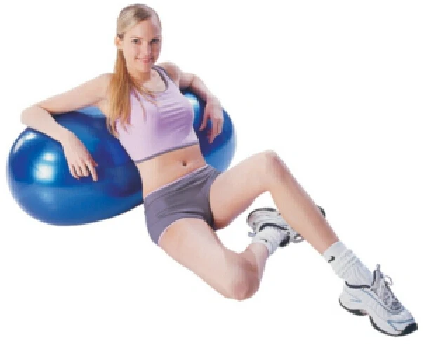 Взрывобезопасный арахисовый мяч для йоги Бодибилдинг Фитнес-шарики для йоги тренировочный капсульный мяч