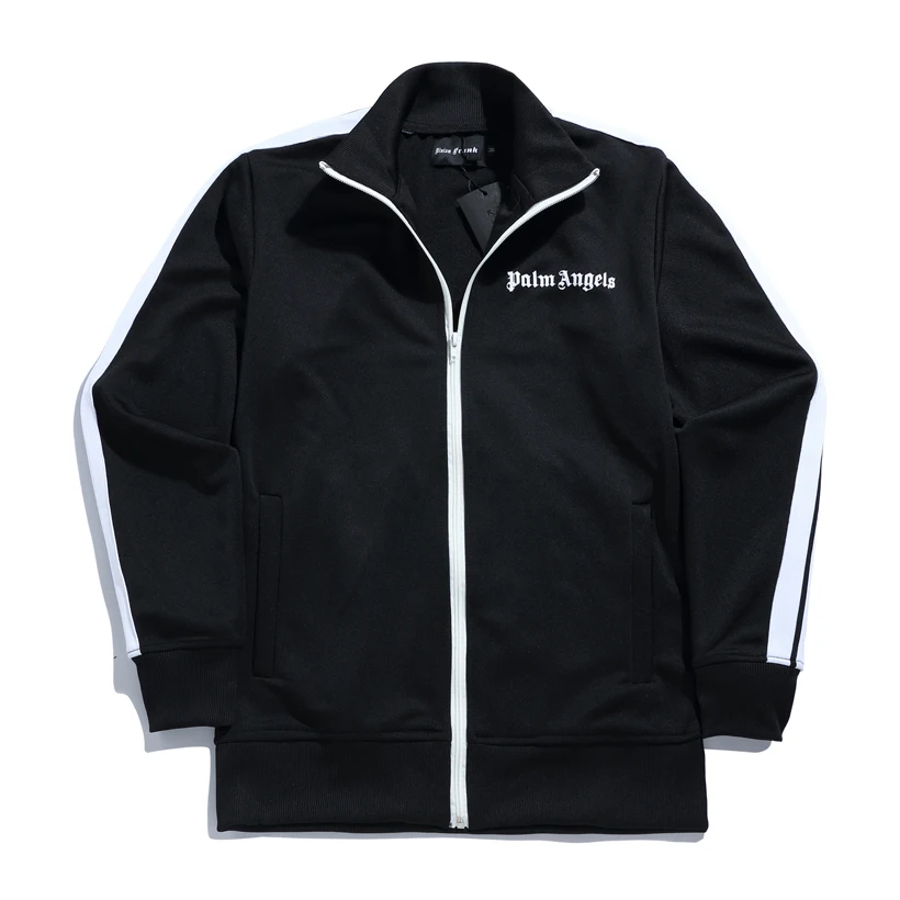Palm Angels Windbreaker Men Women Casual Streetwear Palm Angles Jacket Real Tag High Quality Zipper Bomber Jacket Palm Angels Palm Angels Windbreaker Men Women Casual Streetwear Palm Angles Jacket Real Tag High Quality Zipper Bomber Jacket Palm Angels