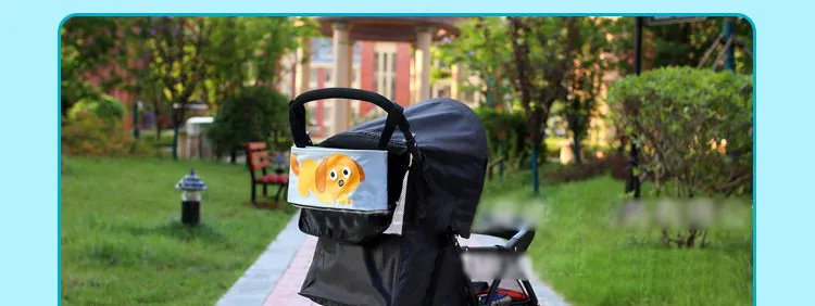 Мульти-карман для хранения детской коляски сумка Водонепроницаемый Висячие Сумки для коляски багги тележка коляска бутылка-органайзер сумка