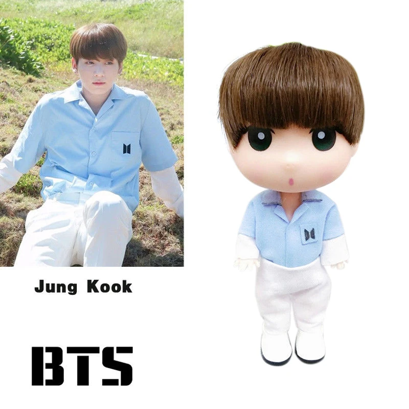 

SGDOLL KPOP Love Yourself JungKook 13 cm/5inch Figure Model Toy Fans Gift Doll Action Collection For Girls Boys 2019 New Fashion