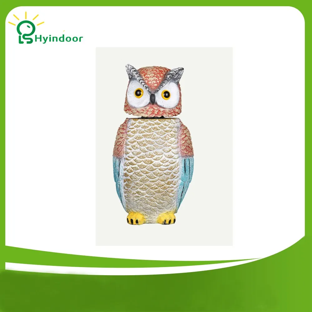 Owl Bird Repeller Practical Plastic Owl Decoy Statues Garden Protection