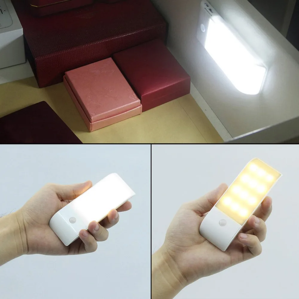 Buy 12 SMD LED Sensor Light Super Bright Car Trunk Light Closet Light