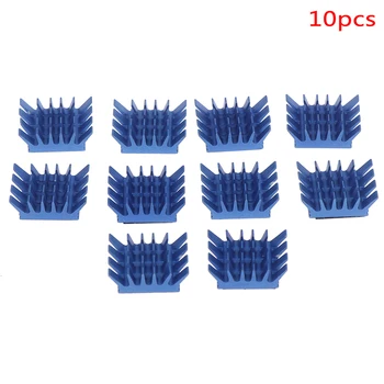 

10PCS PC VGA Card For Xbox360 PS DDR RAM Memory Heat Sink Cooling Cooler Bule Aluminum Heatsink