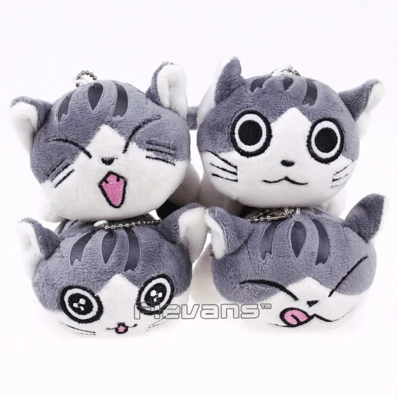 

Cartoon Cute Chi's Sweet Home Cheese Cat Plush Pendant Toys Soft Stuffed Animal Dolls 10cm 4pcs/lot