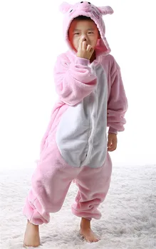 

Animal Cartoon Pajama Onesie Baby Pajamas Funny Animal Kids Girls Boys Pink Pig Children Sleepwear Onesies Nightwear Cosplay