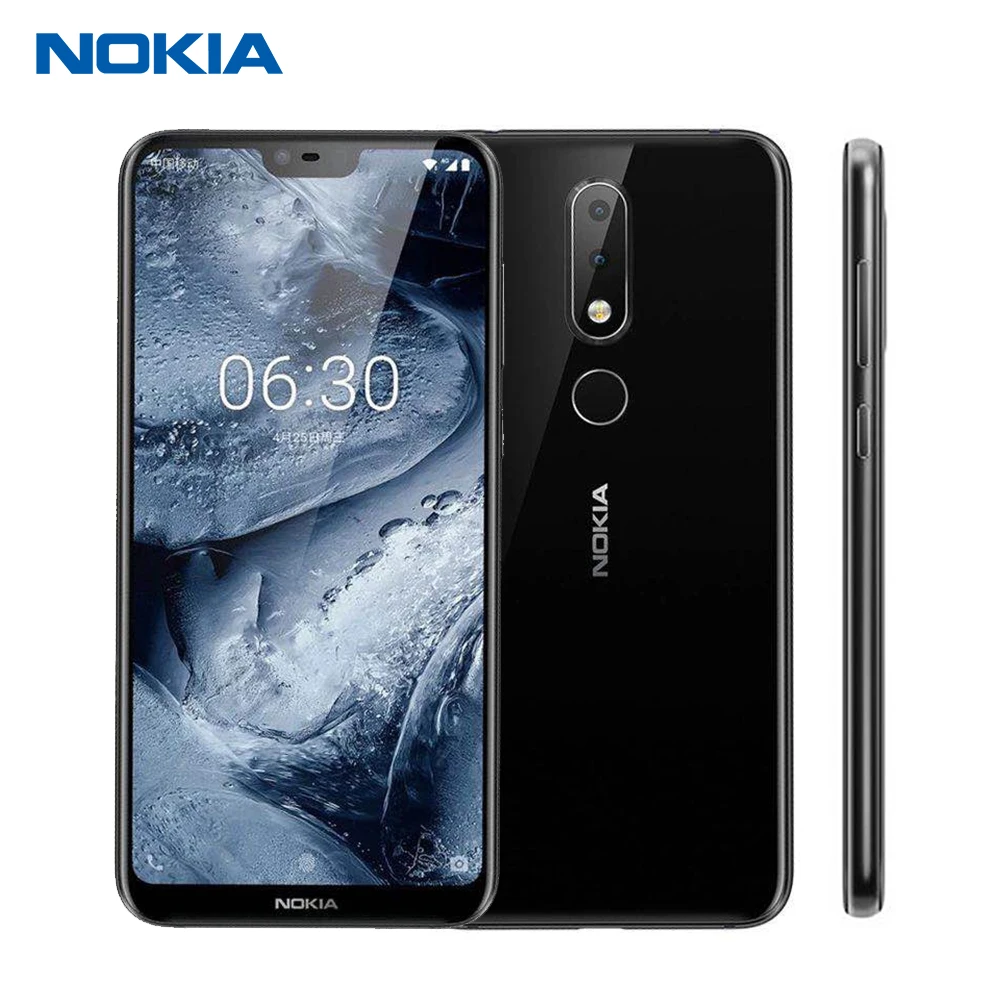 Nokia X6 32 г 4G мобильный телефон 5 8 &quotSnapdragon 636 Octa Core Dual сзади Камера Android 1 отпечатков