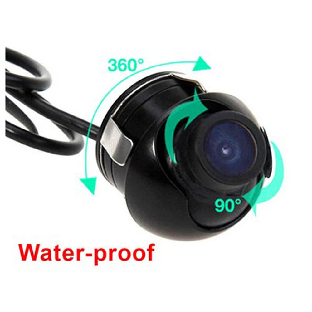 

Factory Promotion CCD Chip HD night vision car rear view camera side view rear monitor for 360 degree Rotation Universal camera