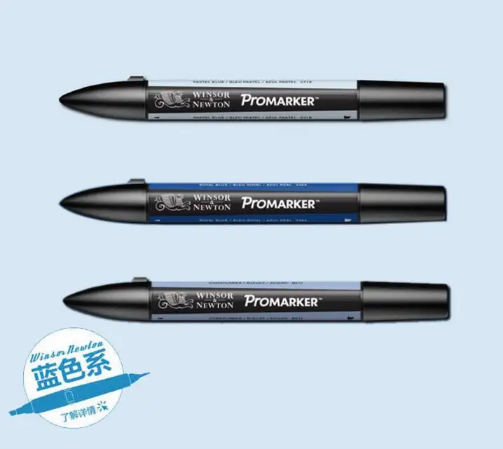 Winsor Newton Pro Marker Blue Tone