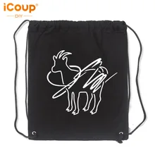 ICoup YOUTH JERIKA Холщовая Сумка-мешок на шнурке