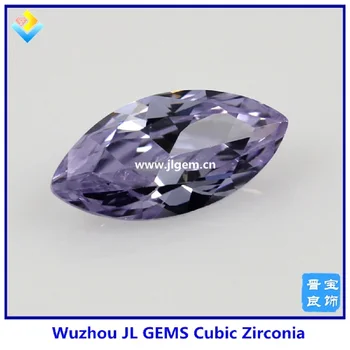 

(100pcs/lot) #3 Lavender Marquise Shape CZ Loose Stone High Quantity AAAAA Grade Cubic Zirconia MS CZ Beads In Stock