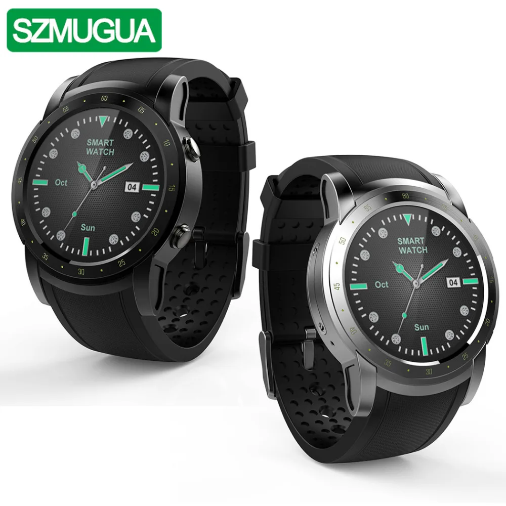 

SZMUGUA HW1 Smart Watch Bluetooth GPS Sport Watch Support SIM Card WIFI Heart Rate Monitor Pedometer 3G Wristwatch