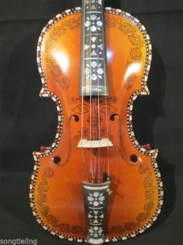 Deluxe fancy Norwegian fiddle 16" viola (4*4) of profession Concert