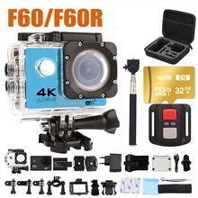 Ultra HD 4K Action Camera wifi Camcorders 16MP 170 go cam 4 K deportiva 2 inch f60 Waterproof Sport Camera pro 1080P 60fps cam