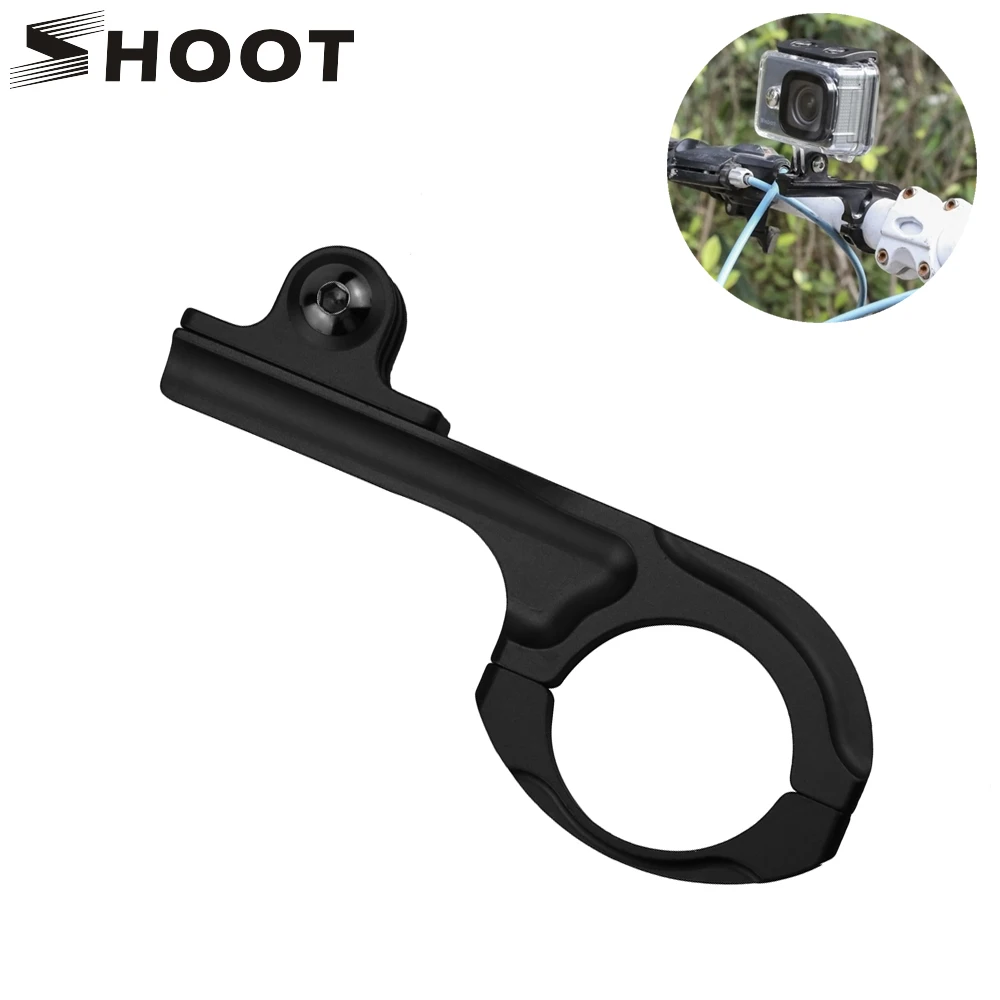 SHOOT велосипедный зажим для руля велосипеда крепление GoPro Hero 7 6 5 4 Yi 4K Sjcam Sj4000