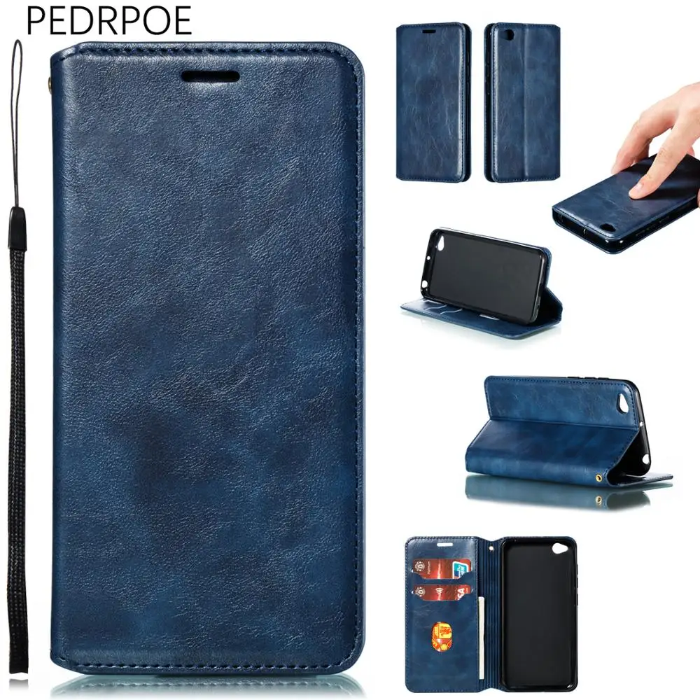 

Luxury Retro Leather Flip Cover For XiaoMI RedMi GO Case Wallet Card Stand Magnetic Cover For xiaoimi Xiomi Redmi Go bags Cases