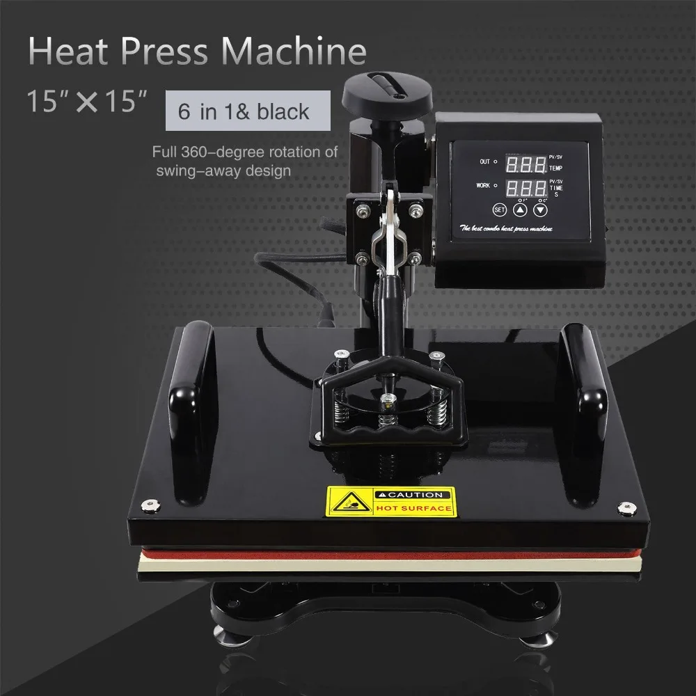 6IN1 HEAT PRESS 30X38CM MACHINE MOUSE PADS DIGITAL TRANSFER CERAMIC