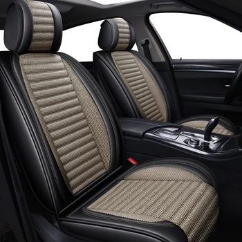 

New Flax Universal auto Car seat covers For Hyundai solaris ix35 i30 ix25 Elantra accent tucson Sonata auto accessories cushion