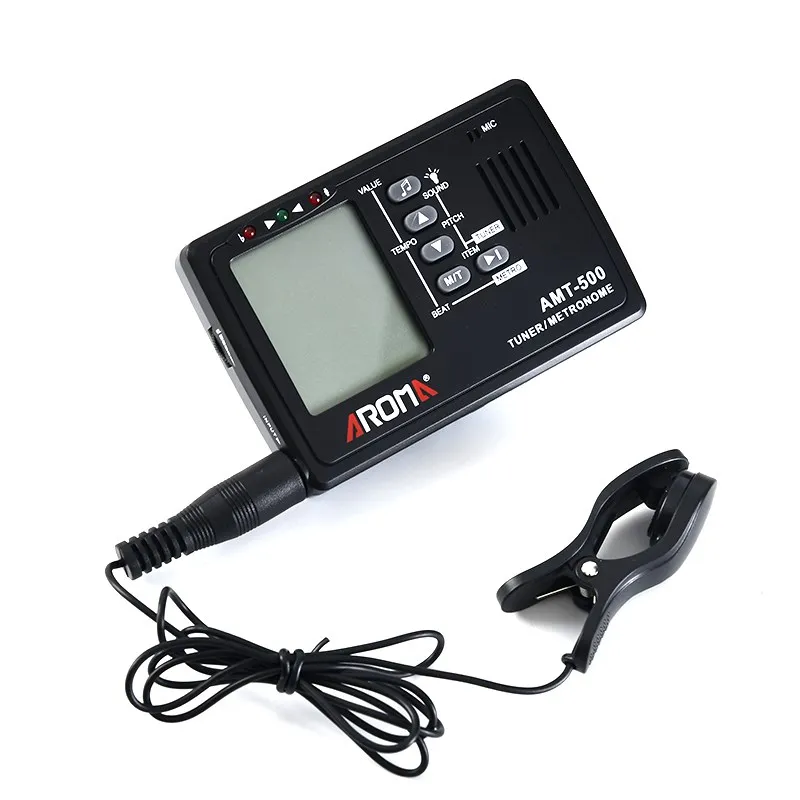 

AMT-500 Aroma Metro-tuner A Compact Item Of Tuner and Metronome AMT500 For Chromatic Tuning Guitar Accessories Guitar Tuner